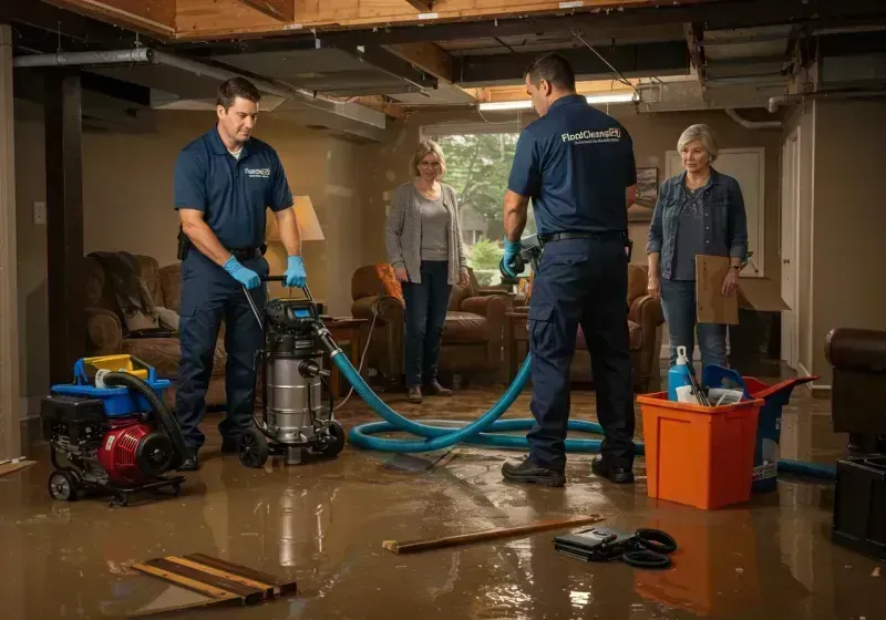 Basement Water Extraction and Removal Techniques process in North Browning, MT